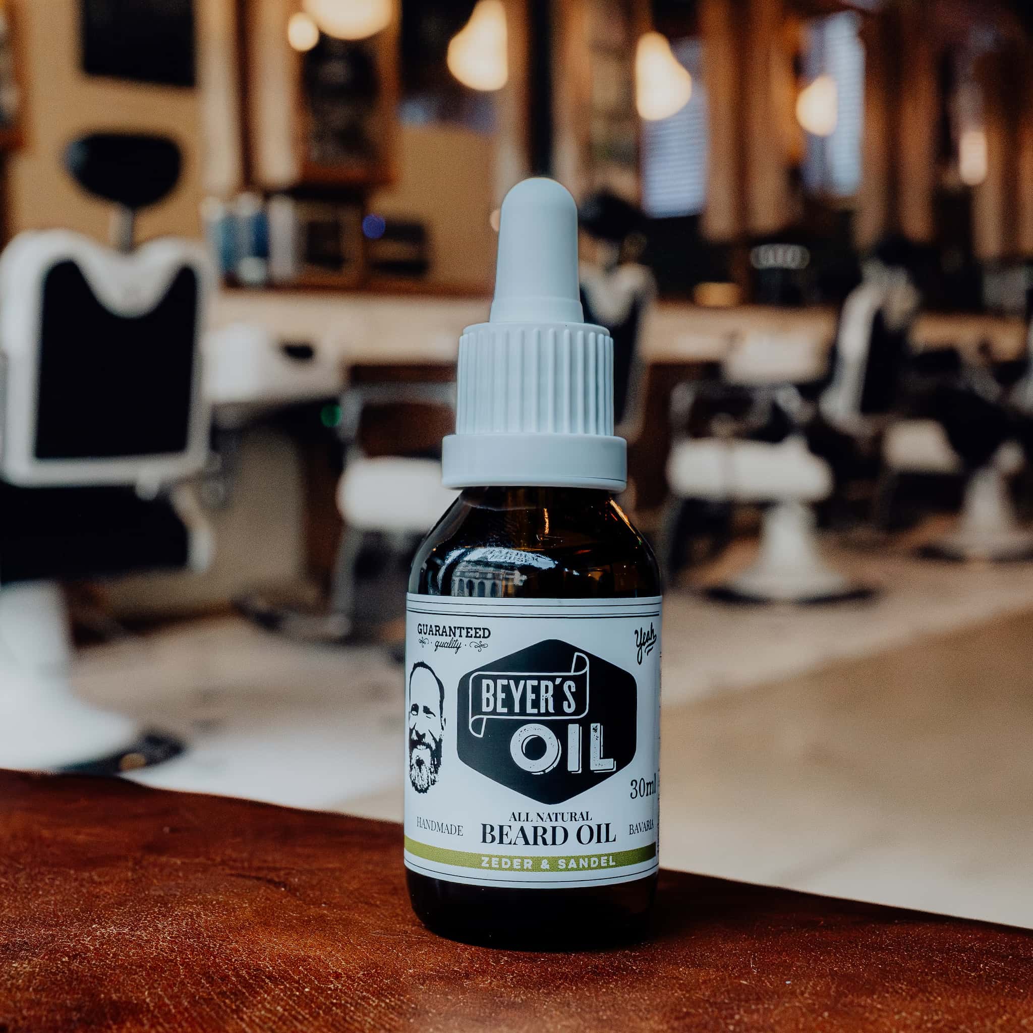 Beyer’s Oil 30ml XXL Bartoel Zedernholz Sandelholz Barbershop