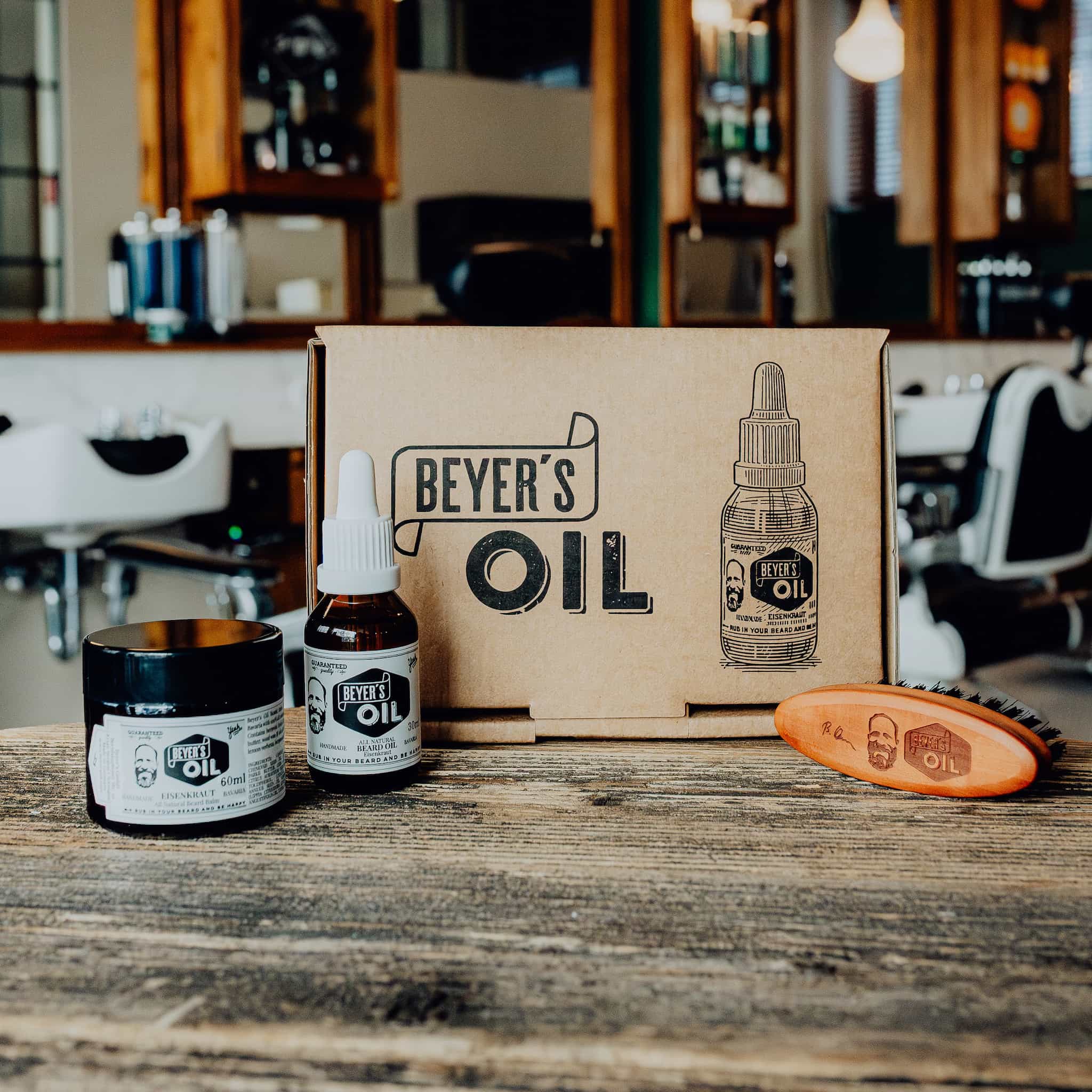 Beyer’s Oil Bartpflege Set Barbershop