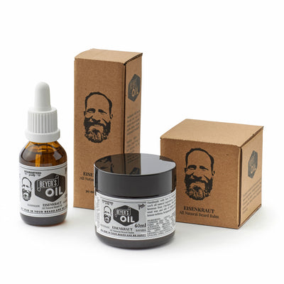 Bartöl & Bartbalsam Set – Eisenkraut