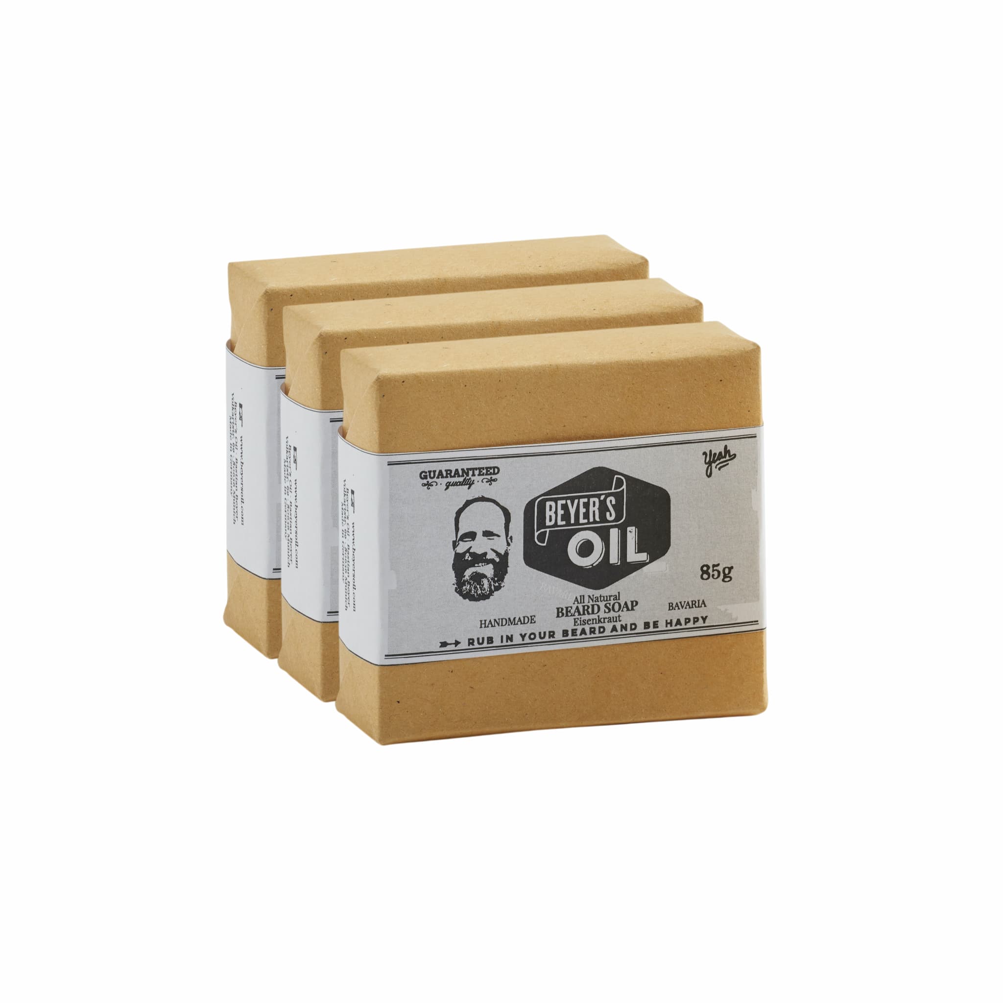 Beyer’s Oil Bartseife Eisenkraut Sparpack