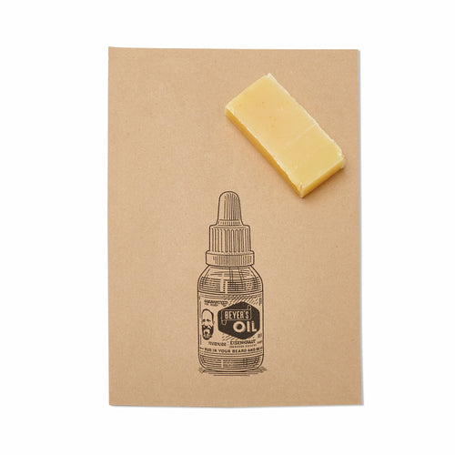 Beyer’s Oil Bartseife Eisenkraut Tester