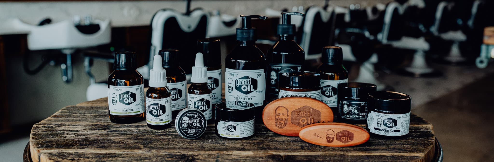 Beyer's Oil Produkte Barbershop