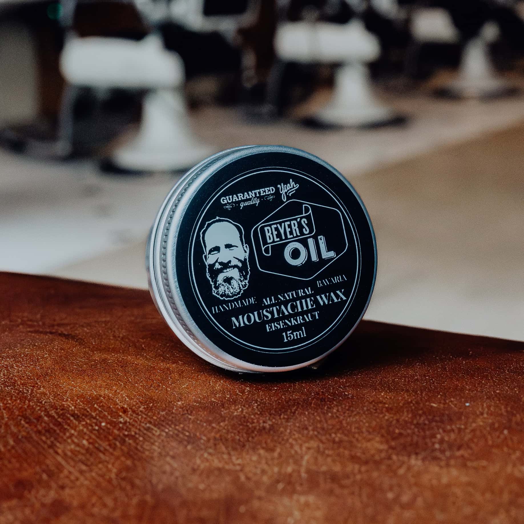 Beyer’s Oil Moustache Wax Barbershop