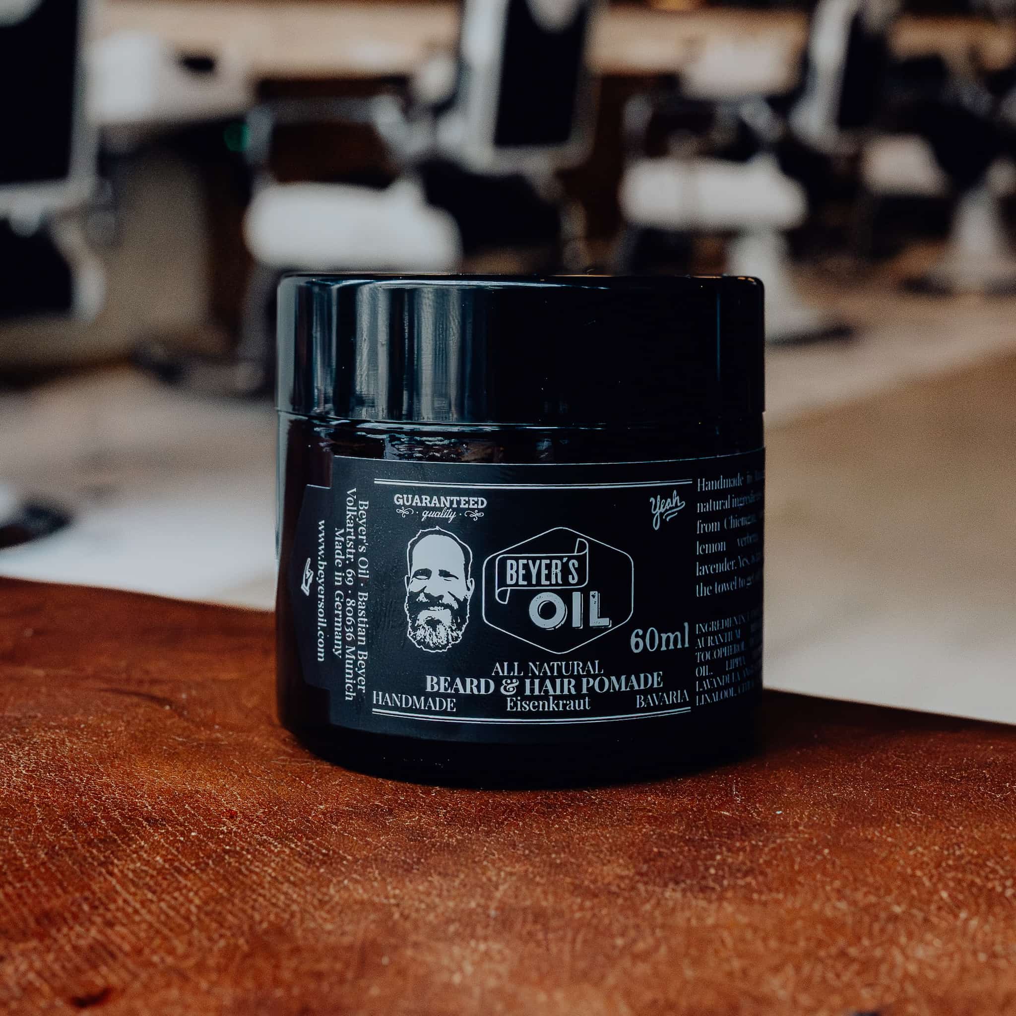 Beyer’s Oil Pomade Barbershop